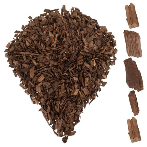 HOLIDYOYO 1packung Packung Mit Mittleren Eichenchips Weinherstellung Sie Geschmack Von Selbstgemachtem Rotwein Natürliche Geröstete Holzspäne Für Reifung Von Whisky Und Brandy