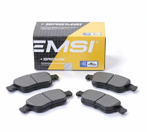 BREMSI BP3604 Kit Pastiglie Freno Posteriori Compatibili Per 500X 2014/09-2024/12 68225301AA 22304 Sistema frenante Trw