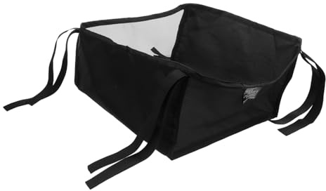 GARIOUANS Bolsa Colgante para Cochecito, Bolsa de Almacenamiento para Pañales y Juguetes, Tejido Resistente y Diseño Elegante, Adecuado para Excursiones Familiares