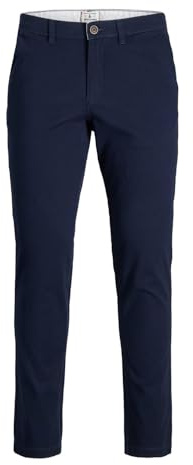 Jack & Jones Homme Jjimarco Jjdave Akm Navy Blazer Noos Pantalons, Blazer Bleu Marine., 32W / 32L EU