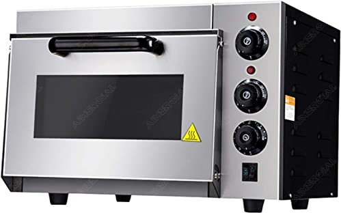 RKYRRKI Horno eléctrico Integrado de un Solo Horno - Horno halógeno de convección Premium de Acero Inoxidable Ideal para Asar, Hornear útil