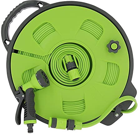 Roc Line - Tuyau d'eau plat 15 m avec dévidoir ROC LINE