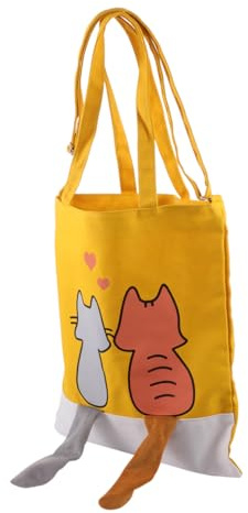 CALLARON Återanvändbara Canvasväskor Chic Axelväska Crossbody-väska Vackert Utseende för Tillfällen