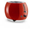 BUGATTI Romeo, Multifunktions-Design-Toaster aus Edelstahl, 7 Bräunungsstufen, 4 Funktionen, ohne Zange, 870-1035 W, Rot
