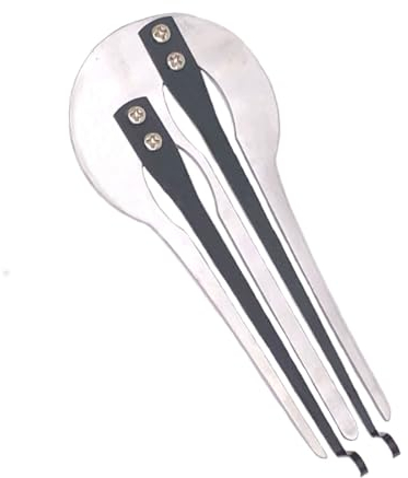 TUOREN Maultrommel Doppeltrommel Maultrommel Schlüssel Metall Mund Harfe Musikinstrument Professionelle Maultrommel Instrument für Anfänger