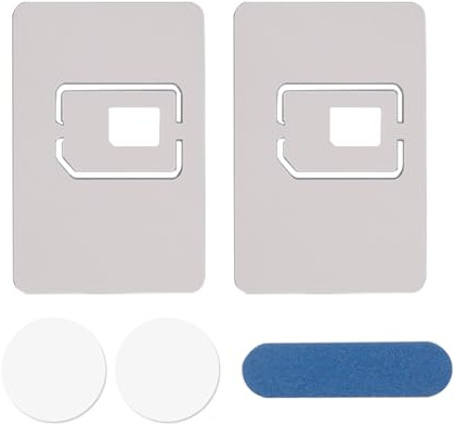 PinQiongZhe Adattatore per scheda SIM Nano/Micro/Mini Card Converter Grande Scheda Scheda 3 in 1 Supporto per Carta 2 pz