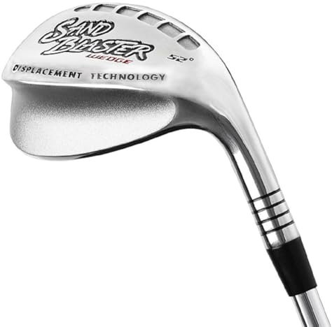 Sand Blaster 52 Grad Wedge Right Hand Einzigartiger und Vielseitiger Wedge Golfschläger für Herren