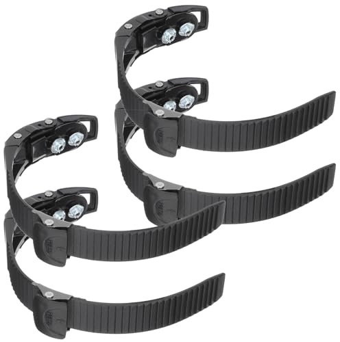 SUPVOX Boucles de Remplacement pour Patins à Roulettes Garçon et Filles Lot de 4 Sangles en Plastique Universelles Accessoires de Rechange pour Maintien Sûr et Confort en Patinage sur