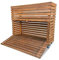 MultiBox L GartenBox BücherBox KräuterBox Hochbeet Rollwagen B92 x T32 x H80 cm