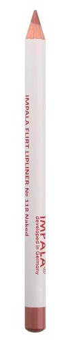 IMPALA | Perfilador Labios Color 118 Nude | lápiz de labios cremoso resistente al agua de larga duración | Efecto voluminizador de labios | labiales mate larga duracion, Maquillaje profesional