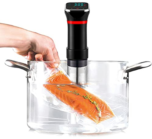 Sous Vide Precision Cooker Machine 1100W Immersion Sous Vide Circulator Water Bath with Accurate Temperature and Time Control for Healthy Eating