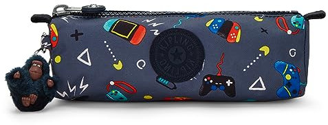 Kipling Freedom, Estuche Mediano Mono Incluido, 6.5 x 22 x 6.5 cm, Gaming Grey