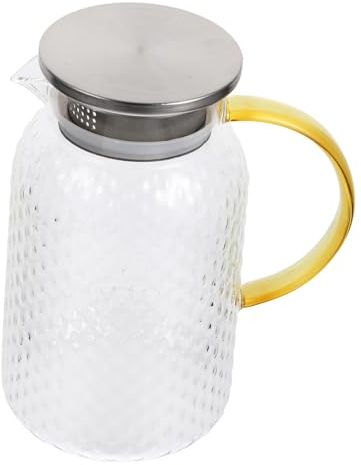 TOPBATHY Caraffa Porta Bevande in Per Bollitore D'acqua Da 1500 Ml Resistente Decorazione Per La Casa