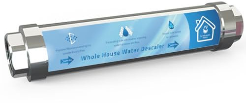 Addolcitore d'acqua per tutta la casa, sistema di addolcimento dell'acqua, senza sale, connessione da 3/4 pollici, protegge il sistema idrico di tutta la famiglia dalla scala