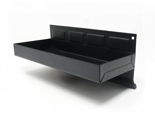 FIRST4MAGNETS 10 Magnetic Toolbox Shelf - 1kg Load Capacity | Heavy Duty Magnetic Tool Shelf for Organizing Tools, Parts, and Accessories - Perfect for Garage, Workshop, or Shed