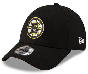 New Era Boston Bruins NHL Injection Schwarz Verstellbare 9Forty Snapback Cap - One-Size