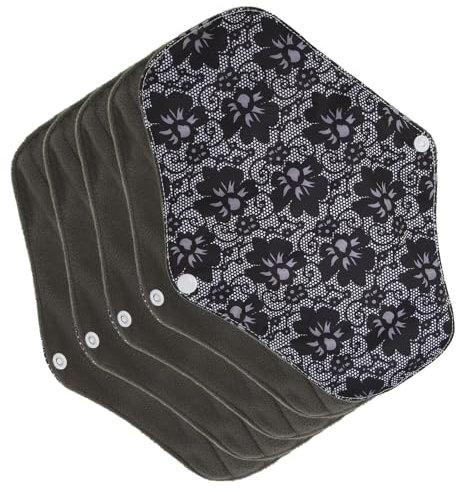 Waschbare Inkontinenzeinlagen, wiederverwendbare Menstruationstucheinlagen, Inkontinenzeinlagen, auslaufsicher, weiche Verwendung für Frauen für die Menstruationsperiode (B)