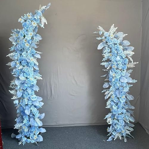 Supporto per arco a mezza luna per cerimonia nuziale e decorazione per feste, supporto curvo per sfondo per interni ed esterni.