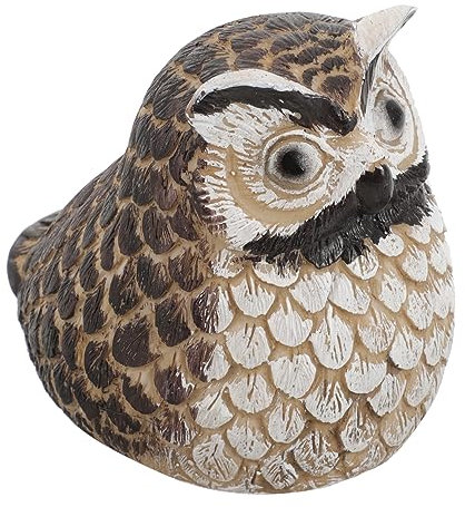 Toyvian Schlüsselversteck Katze Eule Für Garten Und Außenbereich Wetterfeste Harz Aufbewahrungsbox Mit Steinoptik Unscheinbares Hausschlüssel Geheimfach Für Vorgartendekoration Im Freien