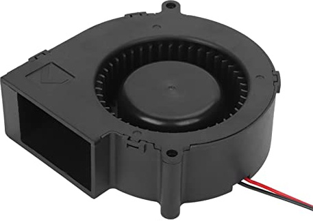 Kikumi 12V 2.85A Grill Fan Air Spinator for BBQ Picnic Camping Fire Charcoal Starter