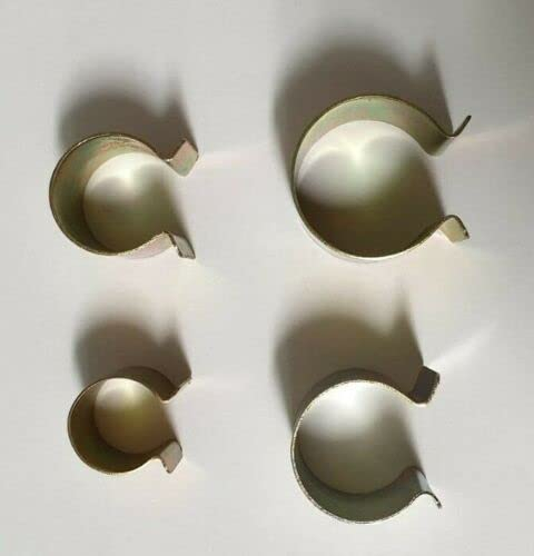 20 mm Gewächshaus - Klammern Gewächshausklammern Gewächshausclip (15 Stück)