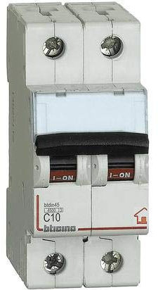 BTicino SFC820C10 btdin45 - magnetot C10 2P 2m 4500A