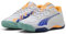 PUMA Nova Smash, Zapatos de Tenis Unisex Adulto, White-Vivid Blue-Heat Fire Black, 46 EU