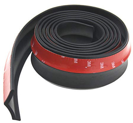 Create idea Car Auto Front Bumper Spoiler Lip Splitter Lip Skirt Protector 2.5M x 65MM