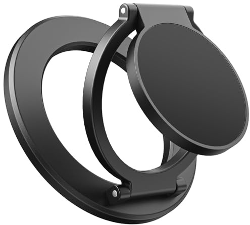 SUPERONE Magnetic Ring Holder for MagSafe Dual-Side Magnetics, Removable Gym Phone Grip with Kickstand for iPhone 17/16/15/14/13/12/ Series MagSafe Case All Phones Compatible with Magnetic Car Mount