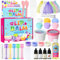 Lipgloss Selber Machen, JUYRLE Lippenbalsam Making Kit, Feuchtigkeitsspendend Mädchen Lip Gloss Lippenstift DIY Herstellungsset Set, Einfaches & Lustiges Kosmetik Make Up Geschenk für Frauen/Kinder