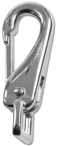 Karabinerhaken für Zügel und Hilfszügel