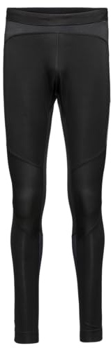 GORE WEAR Pantaloni da corsa a compressione per uomo, R5, GORE-TEX INFINIUM, L, Nero