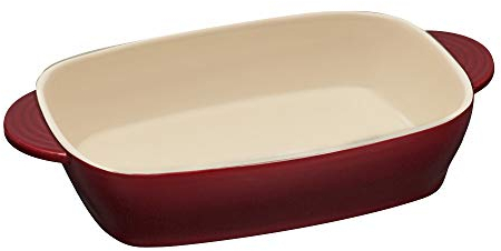 Molde para horno – Molde para lasaña – Molde para pan – Molde rectangular de cerámica para pan, lasaña y brownie (1 l – 183 x 122 x 45 mm)