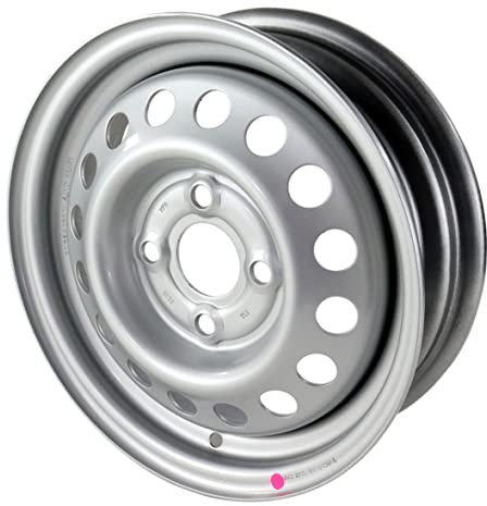 P4U - Cerchio per rimorchio in acciaio, 4 J x 13, 100 x 4 ET30, 500 kg, portata ML 57, roulotte (singolo)