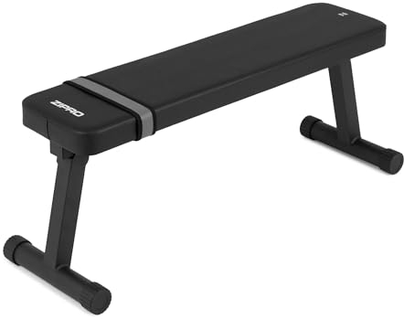 ZIPRO Plank Hantelbank Klappbar Trainingsbank Fitnessbank – Faltbare Bankdrücken Bank & Sit Up Bank für Zuhause – Kompakte Weight Bench/Bench Press Hantelbänke 230 kg Belastbar mit Fußgurt