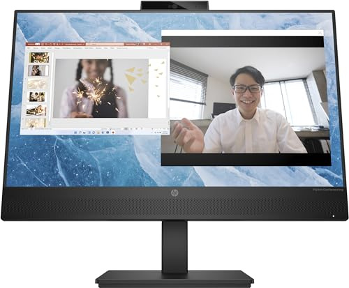HP M24m Conferencing Monitor (23.8”) FHD IPS USB-C Integrated 5MP Webcam & Speakers