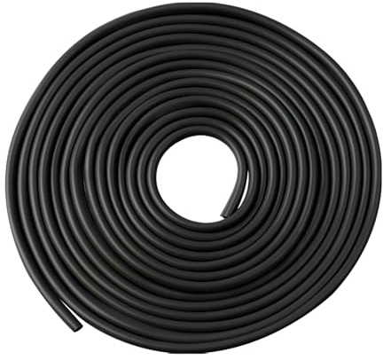 Protector de cantos de goma autoadhesivo, chapa de metal, color negro, protección de bordes, tira para puerta de coche, perfil de contención, tira decorativa