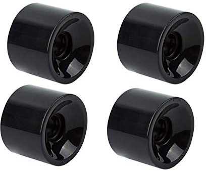 Nicfaky Set mit 4 Longboard Skateboard RäDern 70Mm 80A, ErsatzräDer für Cruiser Pennyboard Waveboard Snakeboard