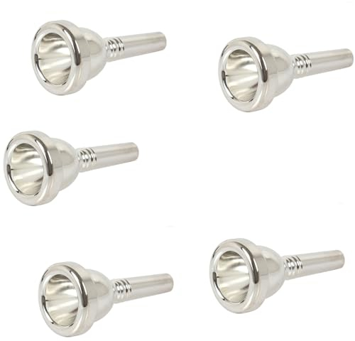 Janasiba 5 x 12C Posaunen-Mundstück aus Altsilber