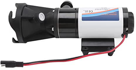 Pompa per Rifiuti Camper, Lega Fluoroplastica da 12 V, 4 Lame, Alta Sicurezza, Controllo Facile, Pompa Trituratore per Camper, WC da Cucina