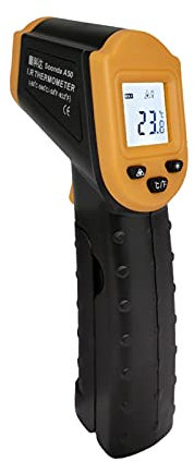 KOROBIE Refraktometer-Set, Infrarot-Thermometer-Meter, Instrumentenindustrie Küchenöl-Wasser-Backen IR. Thermometer(No Box)