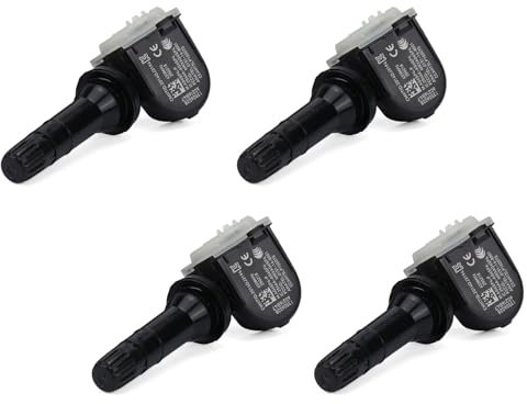 4 PCS Car Tire Pressure Sensor Astra K Insignia B Corsa D Opel Adam TPMS, Compatible with TPMS Corsa E Meriva B Zafira C Vauxhall Astra MK VIl 7 XT4 Chevrolet Equinox 13506028