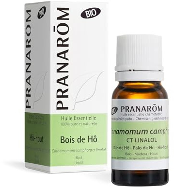 Pranarôm Bois de Hô Bio Huile Essentielle Cinnamomum camphora ct linalol Bois HECT 10ml