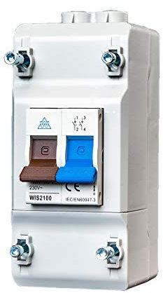 WCED WEC2100 Slimline DP Metered Supply Isolator, 100A – Compact and Efficient Power Solution