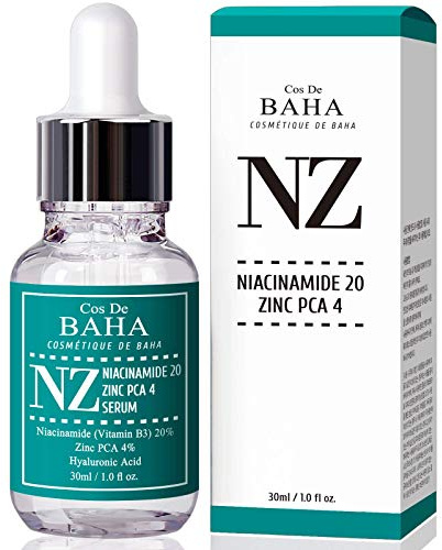 Cos de BAHA Niacinamide 20% + Zinc 4% Serum