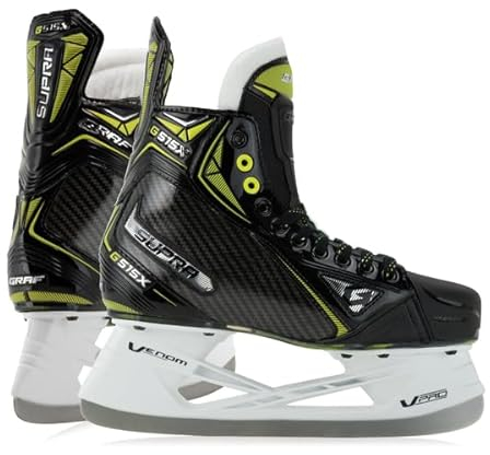 Graf Supra G515X Schlittschuhe Senior, Weite :W = Wide, Größe:6 = 39 1/3