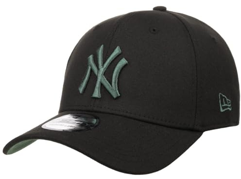 New Era 39Thirty Cilantro Yankees Cap Basecap Baseballcap Curved Brim MLB NY York Damen/Herren - Hinten geschlossen, mit Schirm Frühling-Sommer Herbst-Winter Frühjahr Sommer Herbst Winter - L/XL