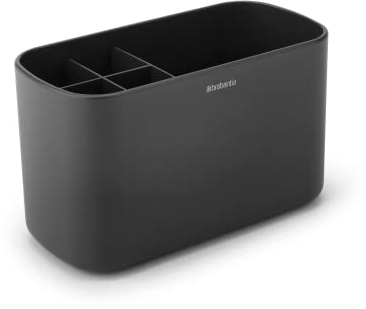 Brabantia Renew Collection Badezimmer-Caddy, Kunststoff, Dunkelgrau, Einheitsgröße