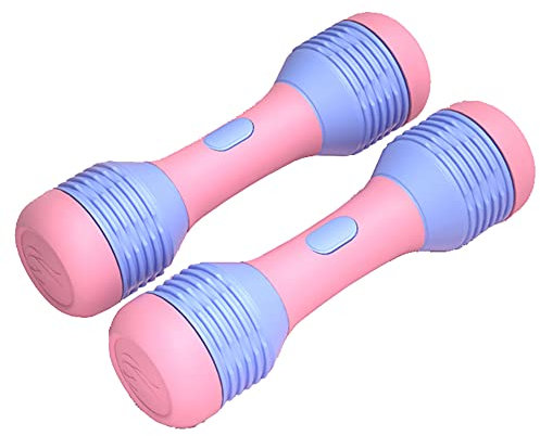 GEREP Hanteln Gewichte Set, Handgewichte Kurzhanteln, Hantelset für Heim, Fitnessstudio Fitness, Freie Gewichte (Paar) / Pink+purple / 1 / 4kg