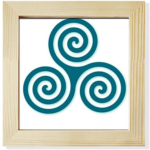 Bilderrahmen, gewellt, dreieckig, Symmetrie, quadratisch, Wand, Tischplatte
